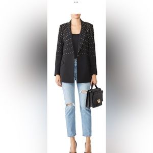 Badgley Mischka Collection
Studded Single-Button Blazer New SZ12